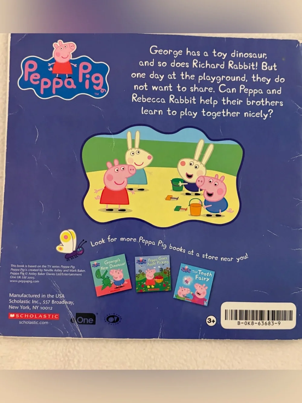 ⭐️4/$10 Peppa Pig Learning to Share